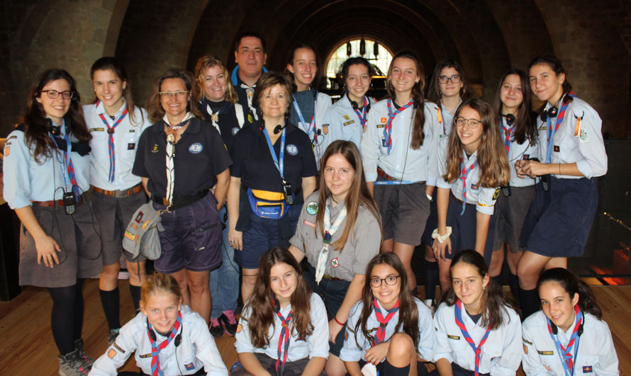 Trobada amb els scouts marins de Barcelona