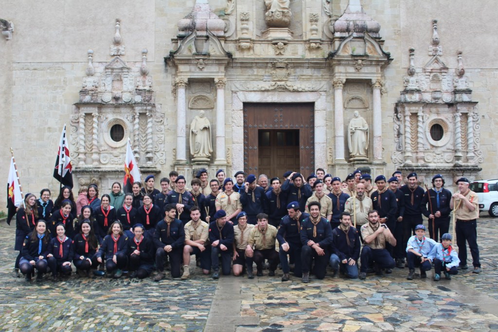 Més de 60 guies i scouts de tota Espanya participen en la vuitena edició de la ruta a&nbsp;Poblet